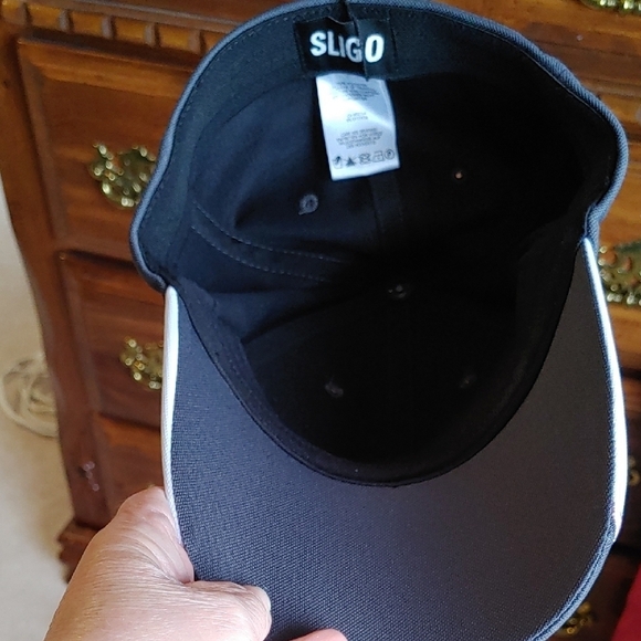 NWT SLIGO UNISEX CHARCOAL PAXTON GRAY BASEBALL CAP SIZE L/XL - Picture 5 of 6